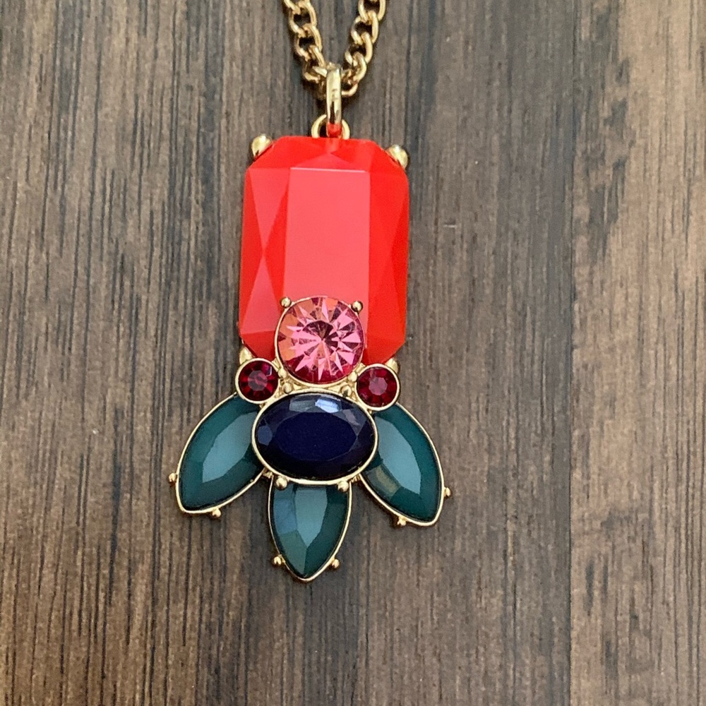 Talbots bead drop pendant necklace - Picture 10 of 13